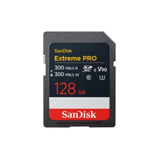 Cartão de Memória SanDisk V90 Gold 128 GB | Novo