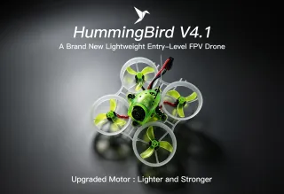 NewBeeDrone Hummingbird V4.1 BNF SmartMax 400mw VTX ELRS2.4G